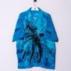 Impalavintage Blue Palm Shirt Hot