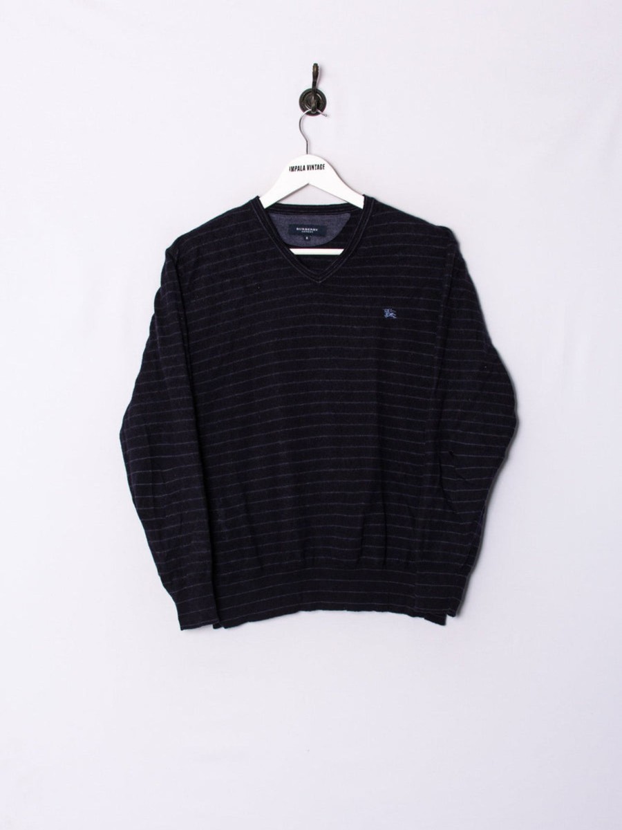 Impalavintage Burberry V-Neck Sweater Online