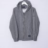 Impalavintage Champion Grey Zipper Hoodie New