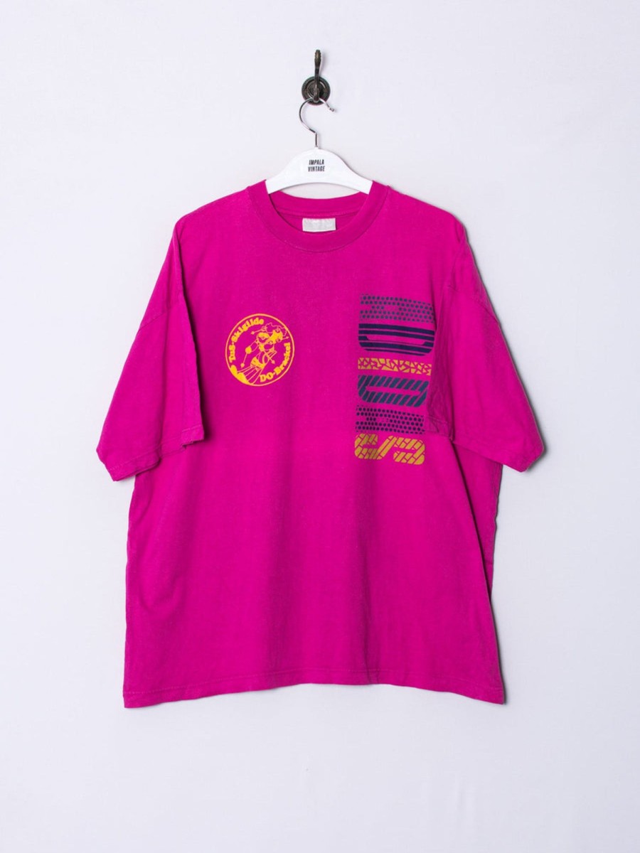 Impalavintage Adidas Originals Retro Pink Tee Clearance