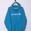 Impalavintage Carhartt Blue Hoodie Clearance