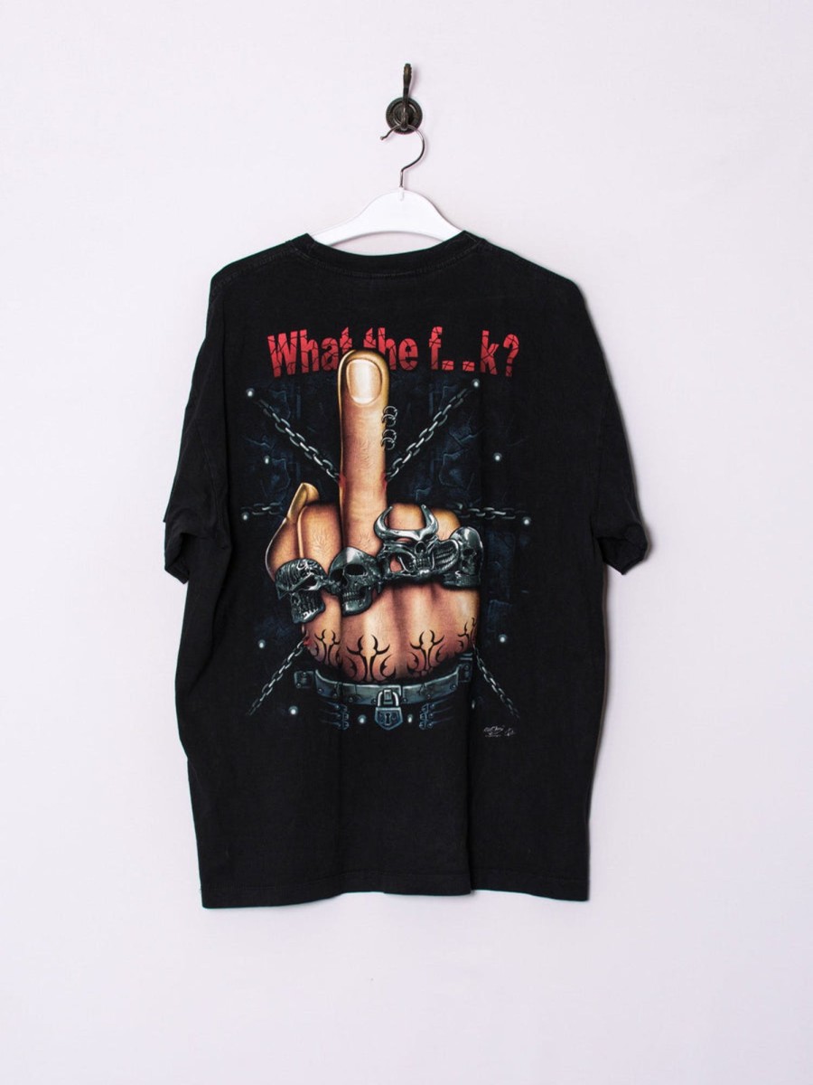 Impalavintage Rock Wtf Cotton Tee New