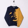 Impalavintage Nike Blue & Gold Ii Rework Sweatshirt Hot