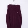 Impalavintage Fred Perry V-Neck Sweater New