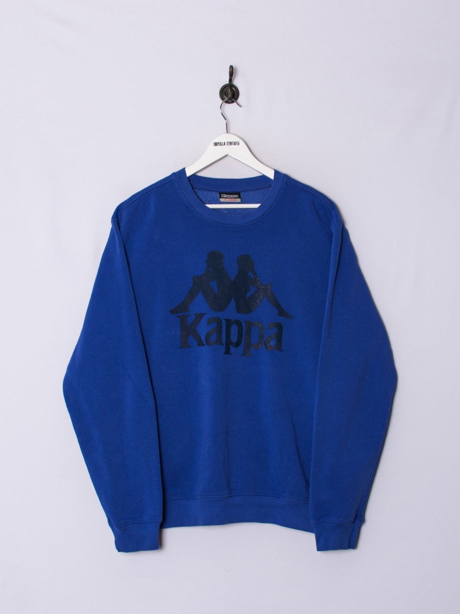 Impalavintage Kappa Blue Ii Sweatshirt New