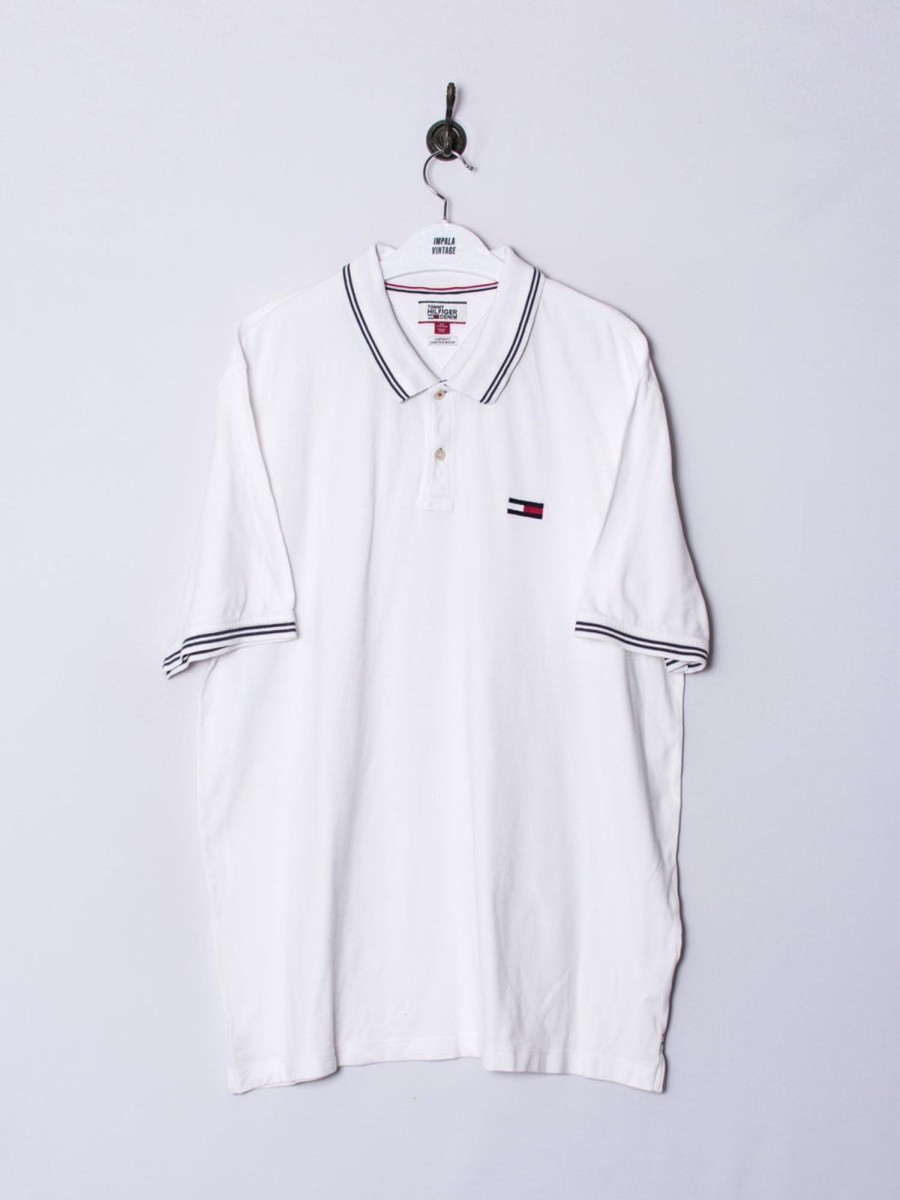 Impalavintage Tommy Hilfiger White Poloshirt Online