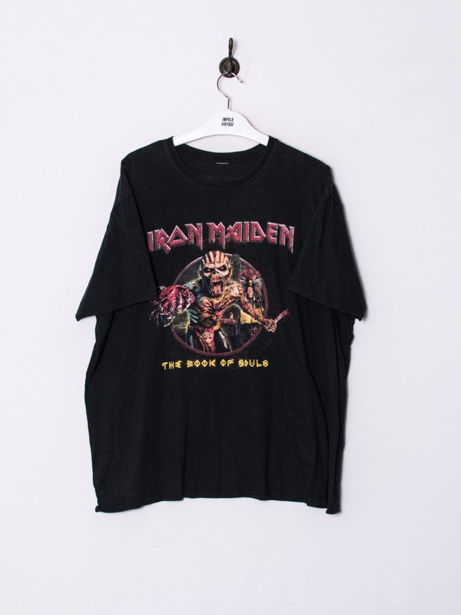 Impalavintage Iron Maiden Black Cotton Tee Best