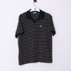 Impalavintage Lacoste Stripes Black Poloshirt Hot