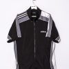 Impalavintage Adidas Black Short Sleeves Track Jacket Hot