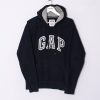 Impalavintage Gap Navy Blue L Hoodie Wholesale