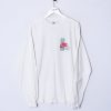 Impalavintage Nike White Long Sleeves Cotton Tee New