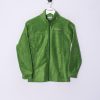 Impalavintage Columbia Green Zipper Fleece Hot