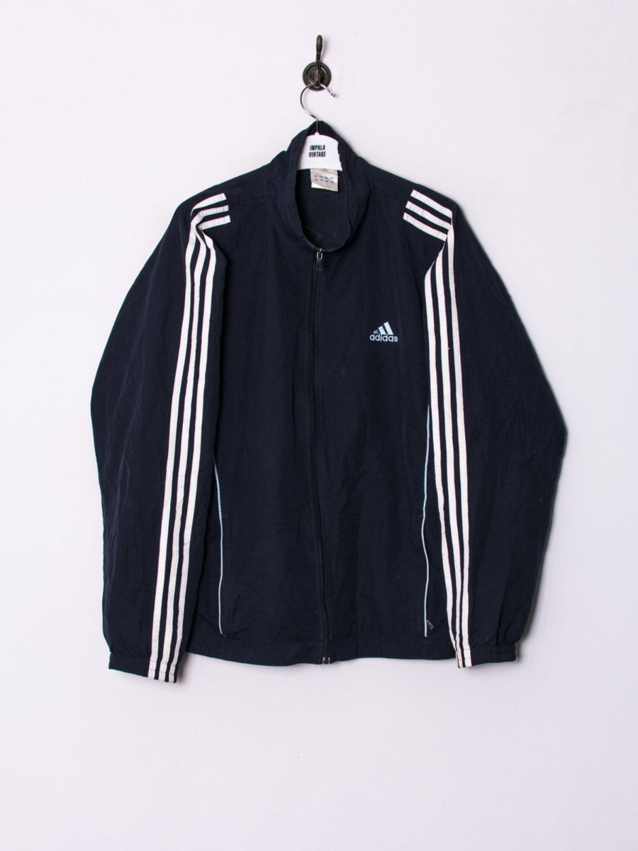 Impalavintage Adidas Navy Blue Ii Track Jacket Best