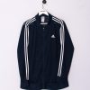 Impalavintage Adidas Navy Blue Light Track Jacket Hot