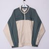 Impalavintage Adidas Green & Cream Track Jacket Wholesale