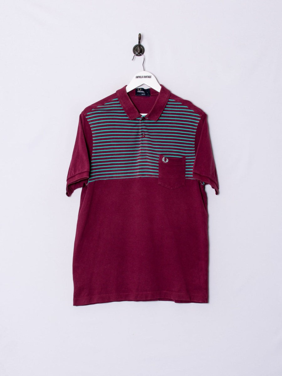 Impalavintage Fred Perry Stripes Poloshirt Clearance