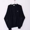 Impalavintage Lacoste I Navy Blue Sweater Wholesale