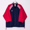 Impalavintage Adidas Red & Blue 3/4 Sleeves Track Jacket Best