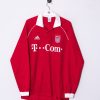 Impalavintage Fc Bayer Munchen Adidas Official Football Long Sleeves 05/06 Home Jersey Best