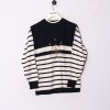 Impalavintage Panter Yacht Ii Navy Blue Sweater Hot