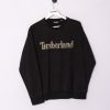 Impalavintage Timberland Ii Black Sweatshirt New