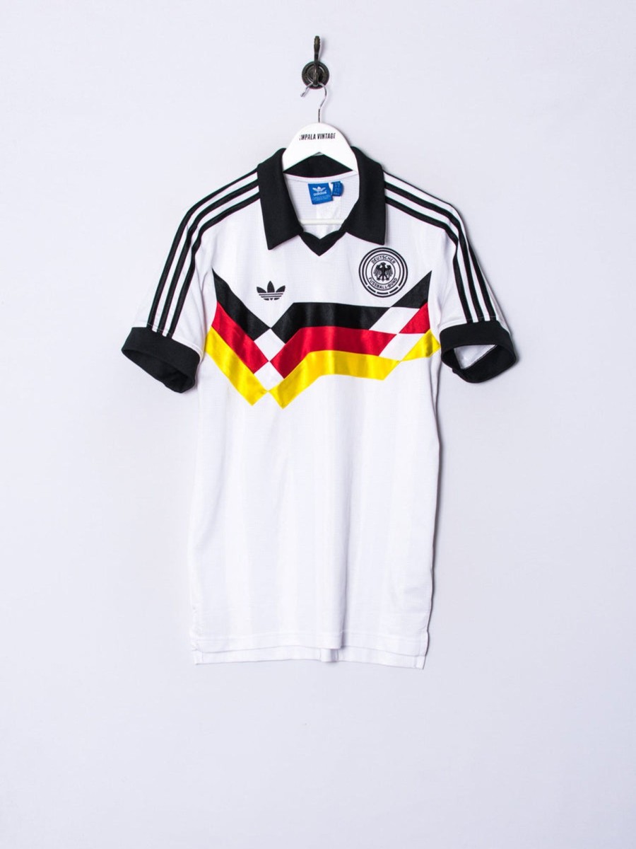 Impalavintage Deutscher Fussball-Bund Adidas Originals Official Football Replica 1988-1990 Jersey Wholesale